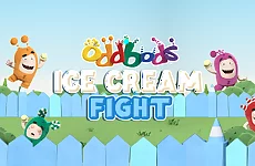 Oddbods Ice Cream Fight