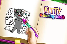 Kitty Coloring Book