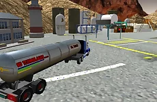 Oil Tanker Truck Drive