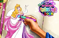 Sleepy Princess Coloring Book