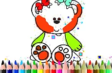 BTS Sweet Bear Coloring