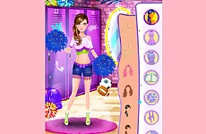 High School Cheerleader Dressup