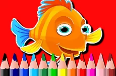 BTS Fish Coloring Book