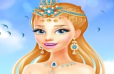 Princess Cool - Coloring Street Book Paint Game