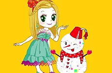 A Princess And A Snowman