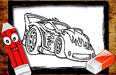 BTS Cars Coloring Book