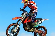 Flying Dirt Bike Stunts Puzzle