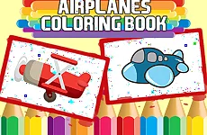 Airplanes Coloring Book
