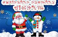 Christmas Snowman Jigsaw Puzzle