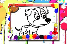 Dogs Coloring Book