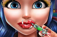 Dotted Girl Lips Injections