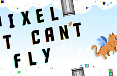 Pixel Cat Can t Fly