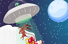 Christmas Santa Claus Alien War