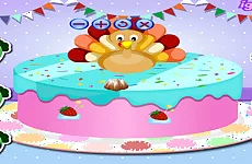 Happy Thanksgiving Cake Master