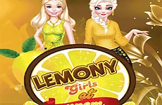 Lemony Girls At Prom