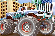 Monster Truck Stunt Driving Simulation