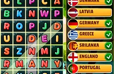 Word Search Countries