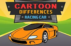 Cartoon Racing Car Differences