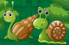 Cute Snails Jigsaw