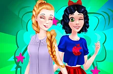 Princesses Funny Prank
