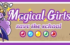 Magical girl Save the school