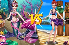 Princess VS Mermaid Outfit