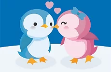 Cute Penguin Puzzle