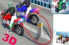 Chained Bike Racing 3D