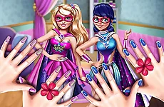 Superhero Princesses Nails Salon