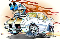 Cartoon Cars Hidden Star