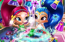 Shimmer and Shine Wardrobe Cleaning