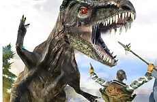 DINOSAUR HUNTING DINO ATTACK Jigsaw