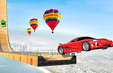 Gt Mega Ramp car stunt