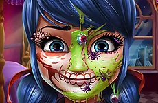 Dotted Girl Halloween Makeup