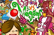 King Bacon VS Vegans