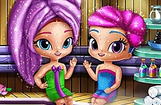 Glittery Genies Realife Sauna