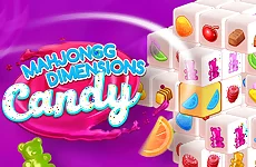 Mahjongg Dimensions Candy 640 seconds