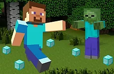 Minecraft Hidden Diamond Blocks