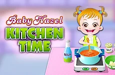 Baby Hazel Kitchen Time