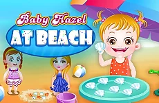 Baby Hazel at Beach