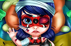 Baby Ladybug Injured