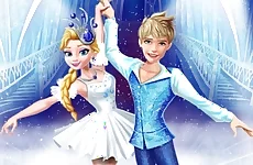 Elsa and Jack Ice Ballet