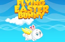 Flying Easter Bunny
