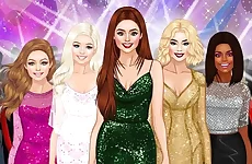 Red Carpet Dress Up Girls