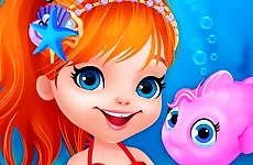 Cute Mermaid Dress Up