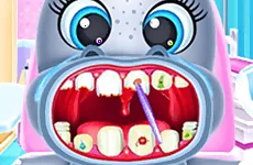 Baby Hippo Dental Care - Fun Surgery Game