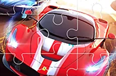 Racing Crash Jigsaw - Fun Puzzle Game