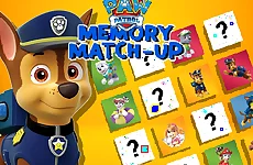 Paw Patrol Memory Match Up