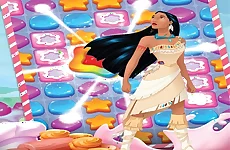 Play Pocahontas Sweet Matching Game