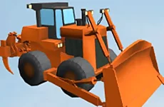 Bulldozer Crash Race - Mad 3D Racing Game